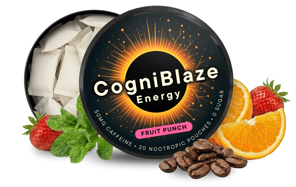 CogniBlaze nicotine free nootropic pouches